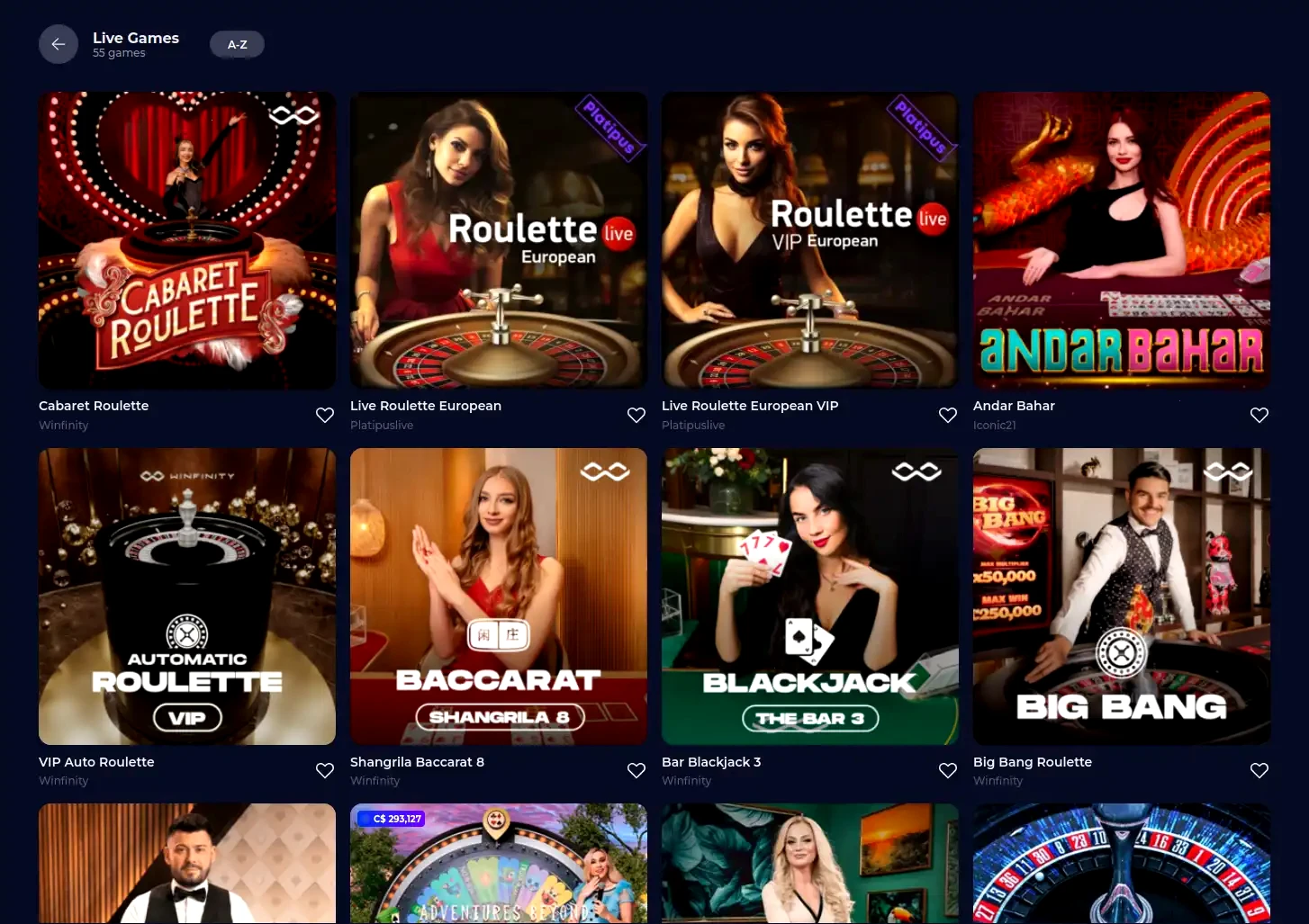 Total Casino Italia — interfaccia di gioco e bonus di benvenuto